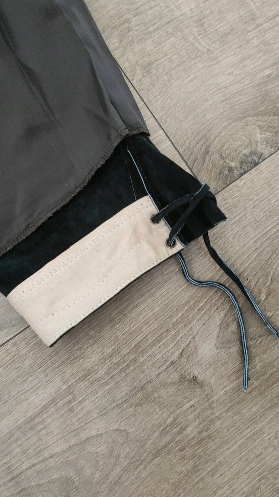 Authentic German Lederhosen Black Suede Leather Shorts Suspenders Oktoberfest S
