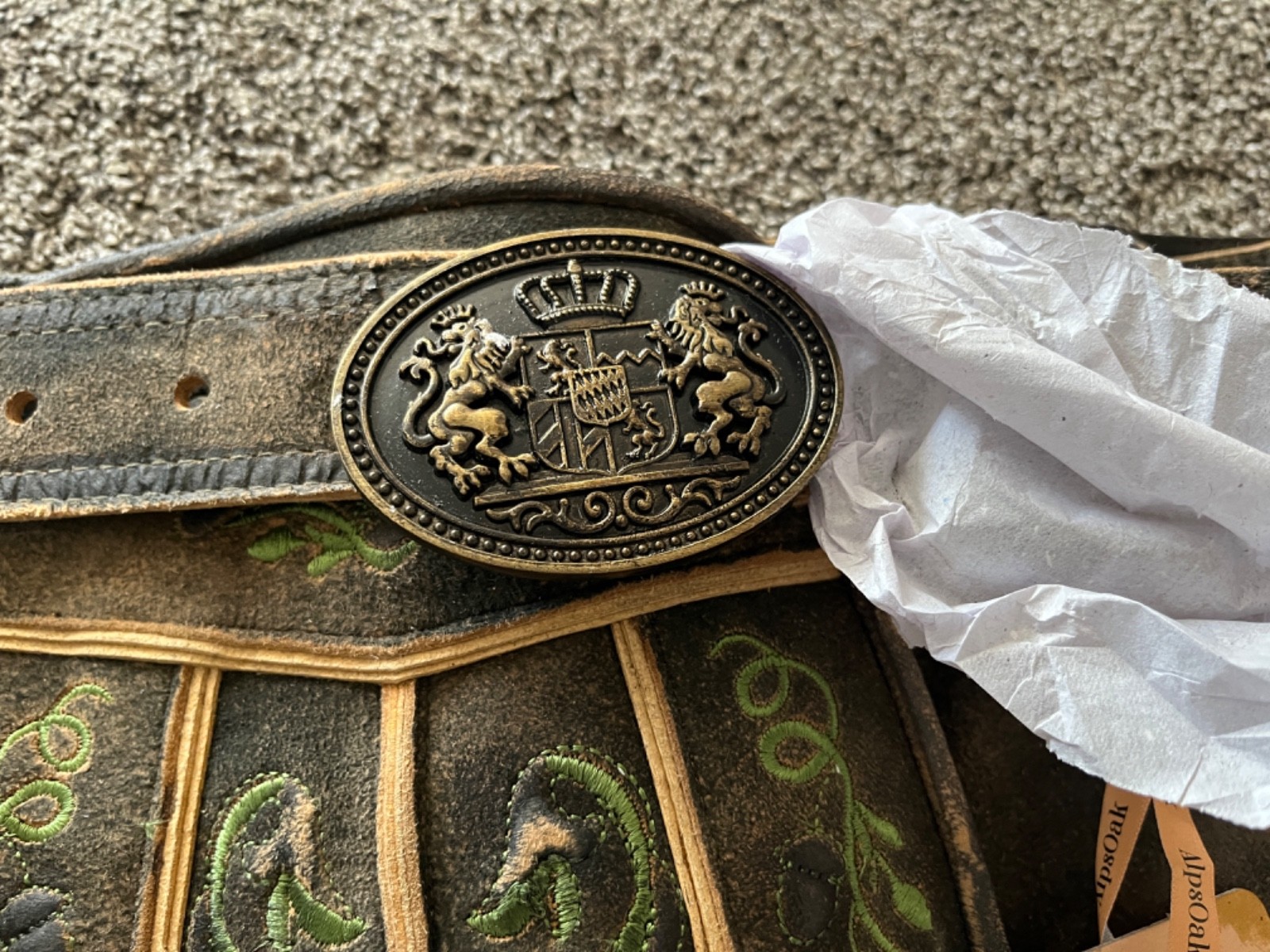 Authentic Lederhosen, US size 44, Euro size 60