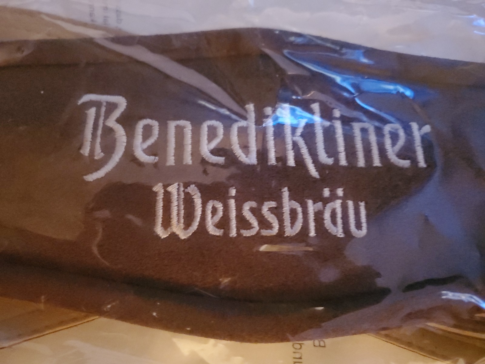 Benediktiner Weissbräu Lederhosen Suspenders German NOS Oktoberfest New Unopened