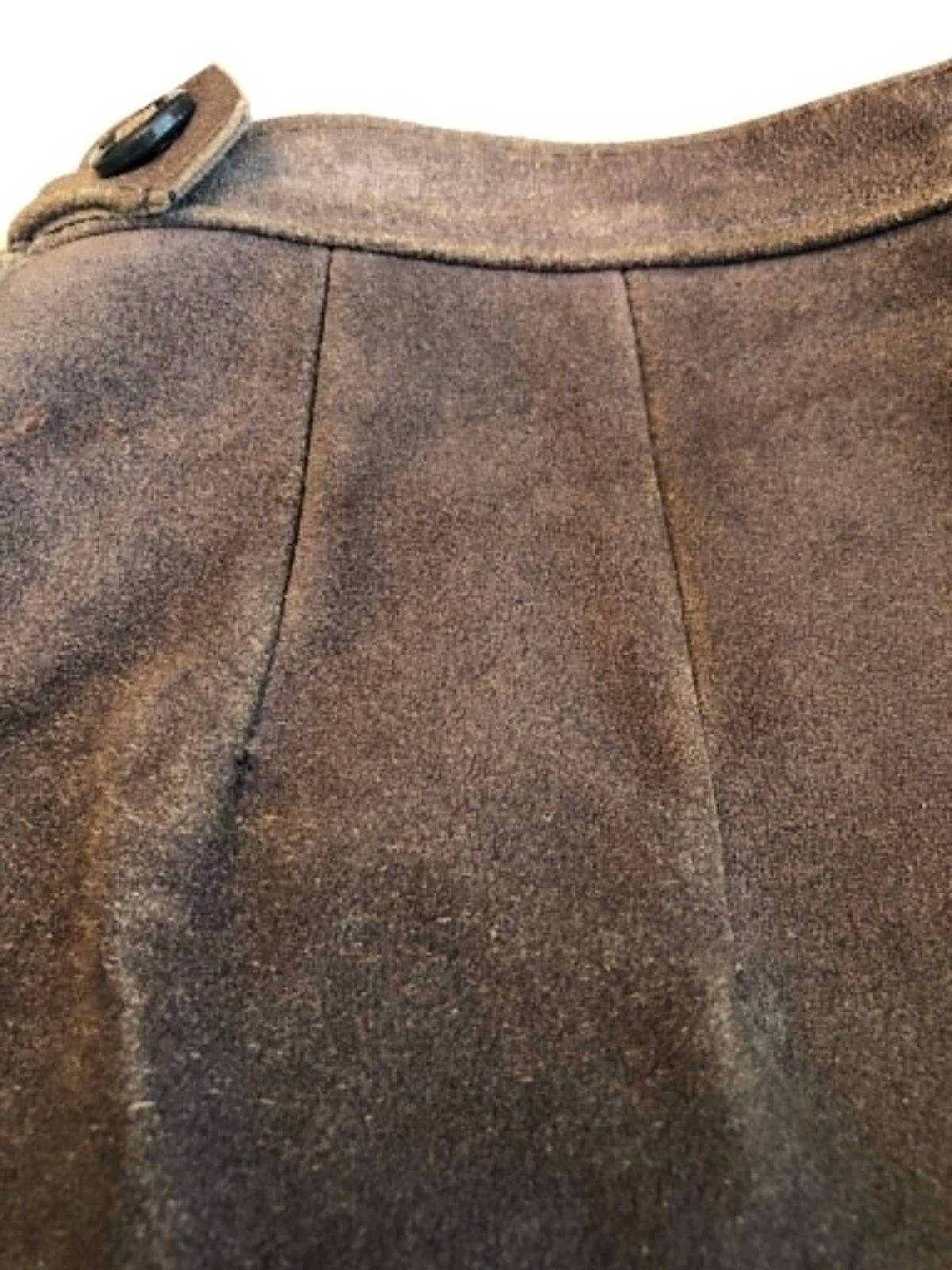 Vintage German Suede Kniebundhosen Knee-length Lederhosen Pants Adult Small