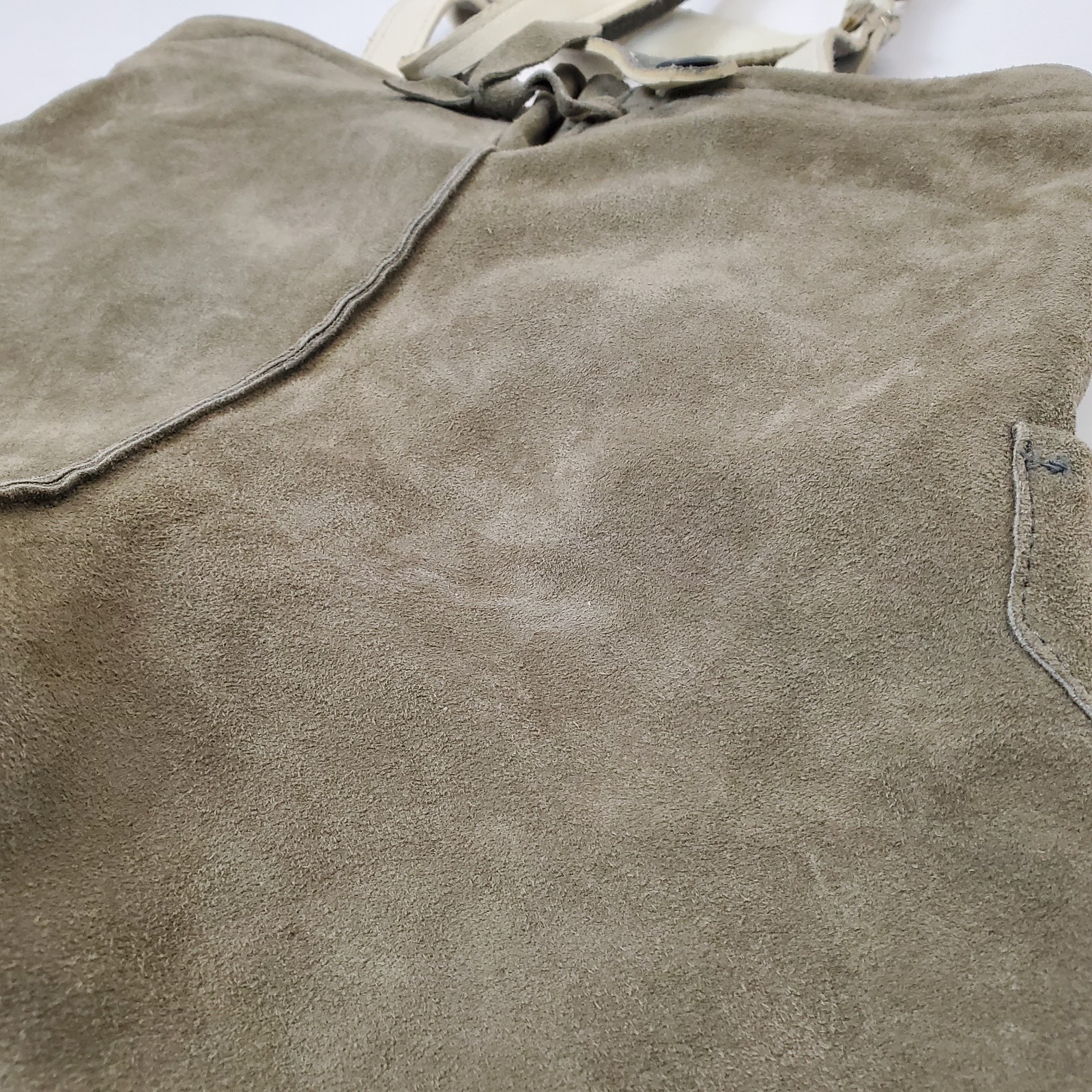 VTG German Lederhosen Child Suede Embroidered Tracht Oktoberfest 2T 4T