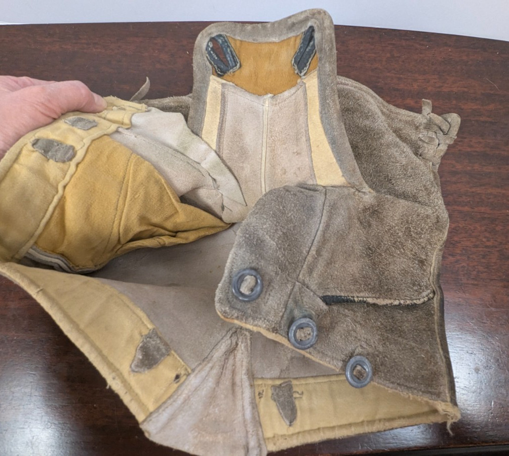 Vintage Children’s German Bavarian Suede Lederhosen Shorts Suspenders Edelweiss