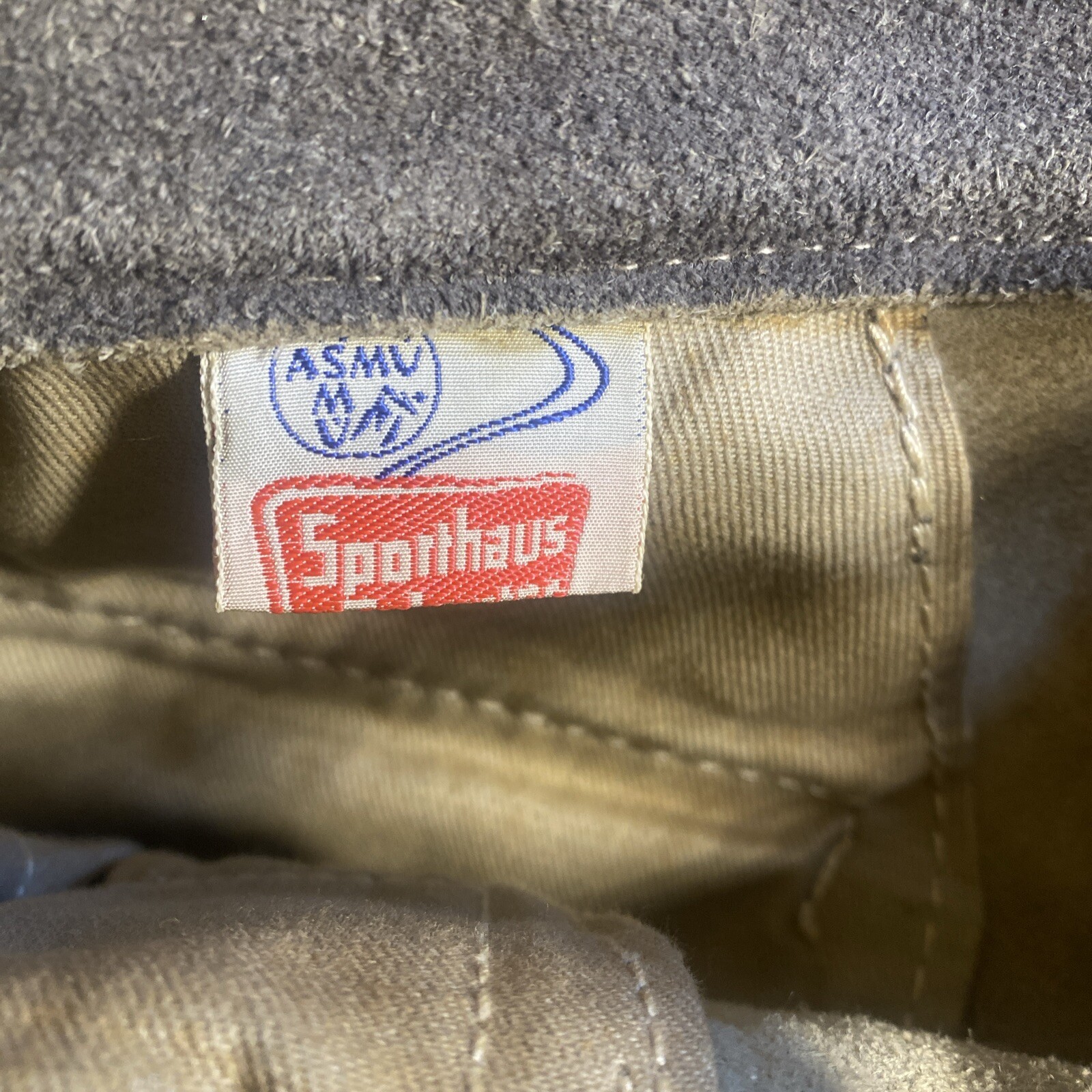 VTG German Lederhosen Size 46 Gray Suede Oktoberfest PLUS Boy’s 3brbb