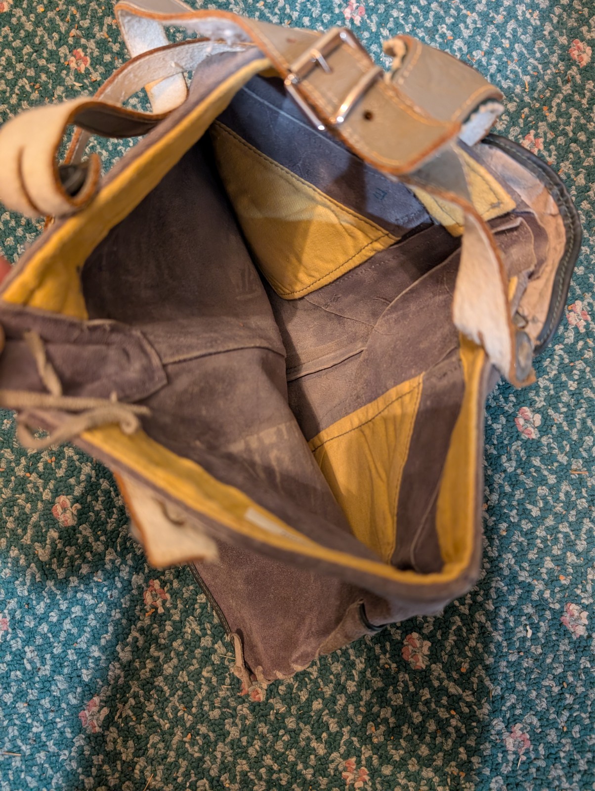 Boys/Toddler Oktoberfest German Gray/Green Lederhosen Leather Pants Child VTG