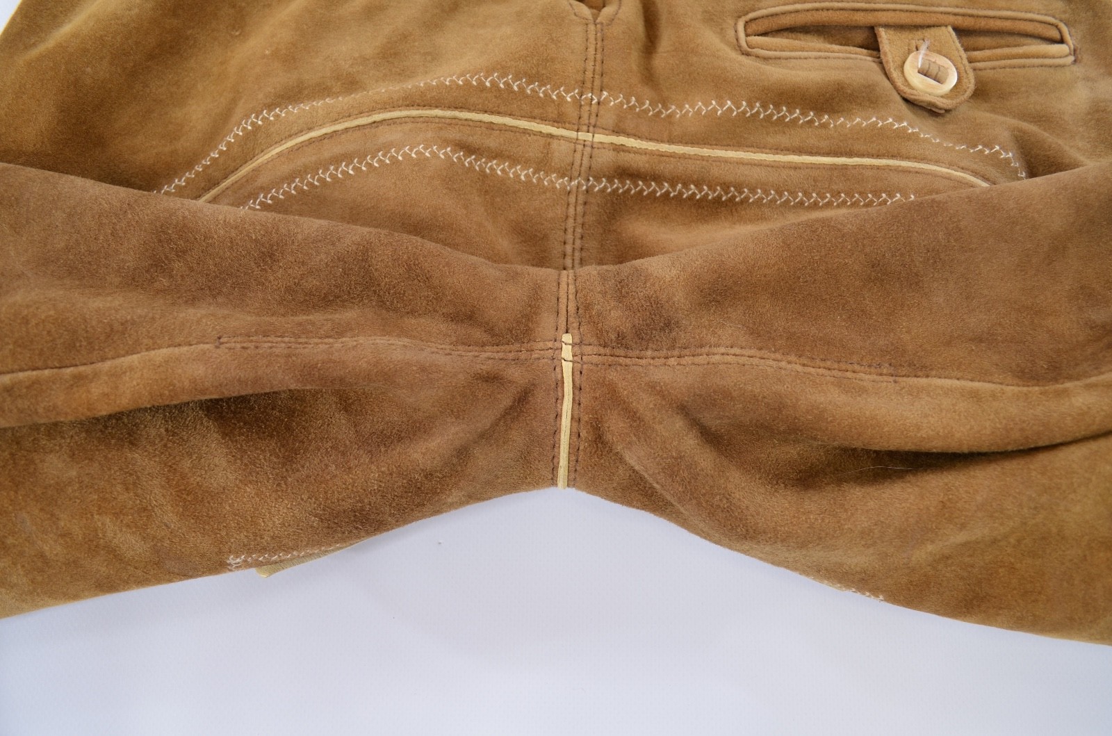Scharzenberger Tyrol Bavarian Lederhosen Leather Pants Mens EUR 50 / US ~W33