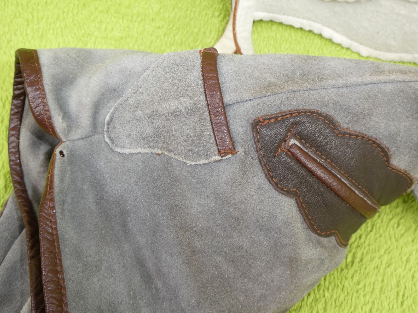 Old Original Fri Klu Children Costume Lederhosen Lederhosen Boy Scout Trousers No.77