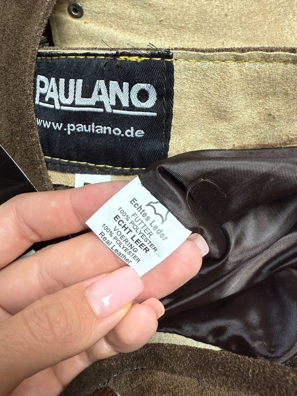 NEW PAULANO VINTAGE OKTOBERFEST DIRNDL TYROL LEATHER BROWN MENS PANTS EU 52
