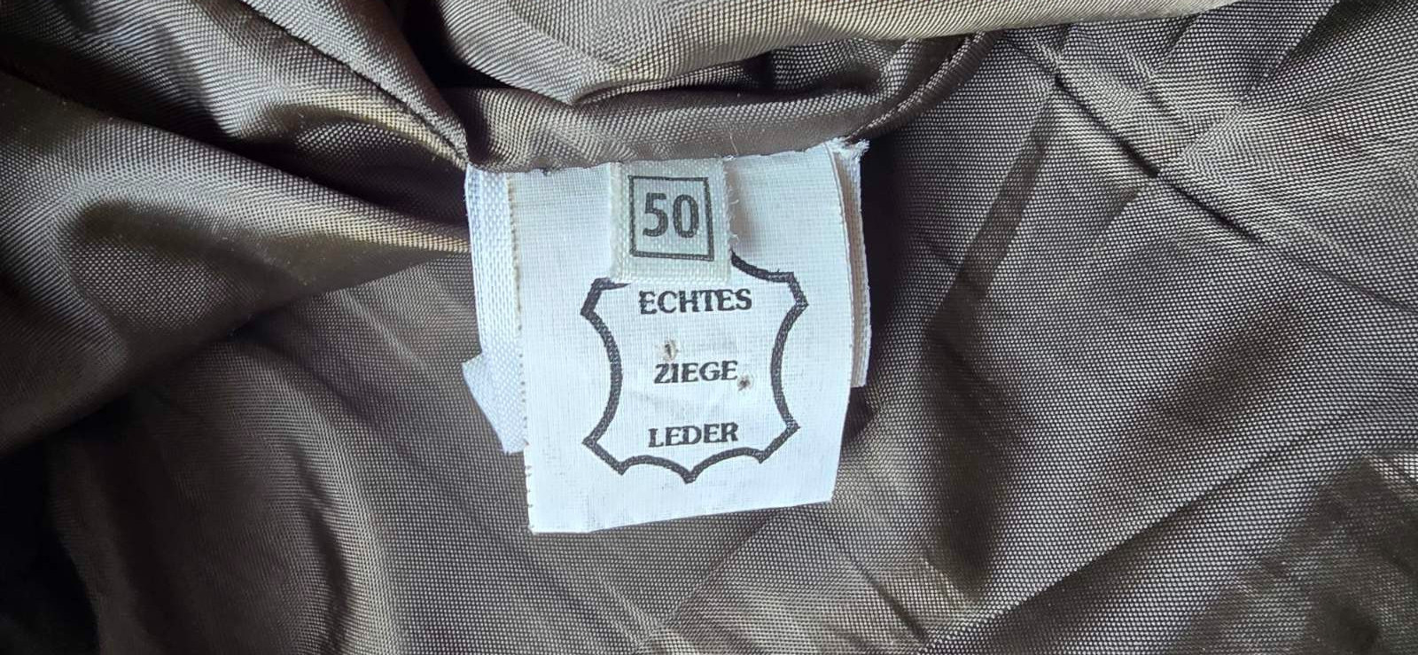 KALTENBACHER Vintage Brown Goatskin Suede Leather Trousers Trachten Alpine Sz 50