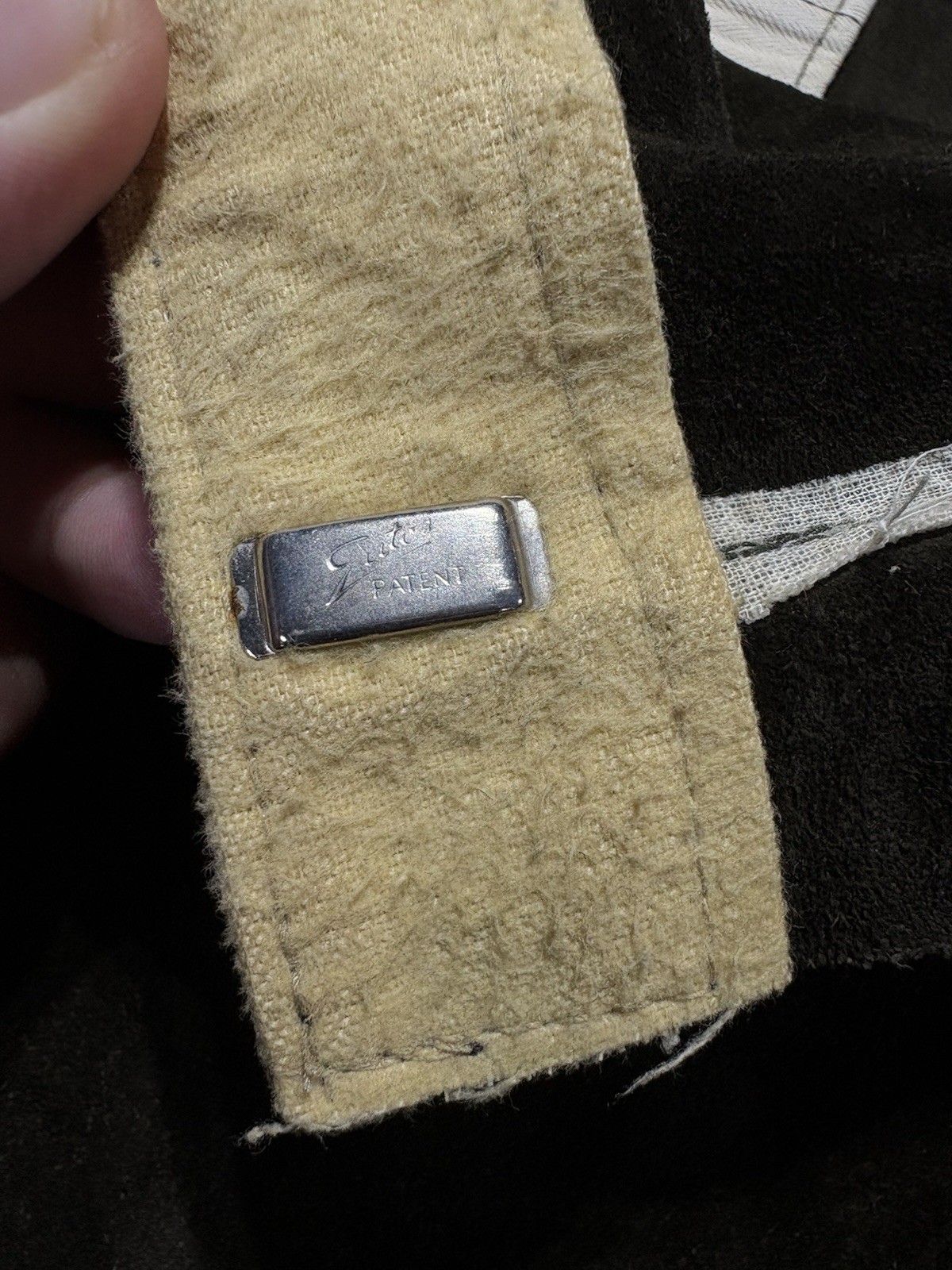 Vtg 40s German Lederhosen Knickerbockers Suede Leather Kniebund Shorts Size 38