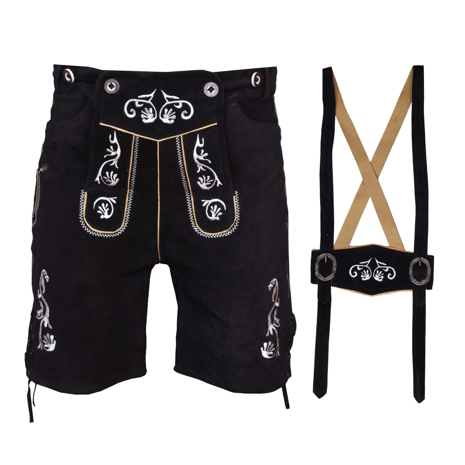 Bavarian Men Trachten Leather Lederhosen Schuts Traditional Oktoberfest Costume