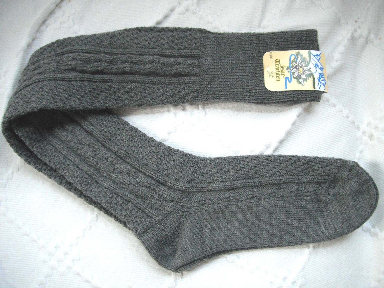 German Trachten Lederhosen Kniestruempfe Knee socks Small New