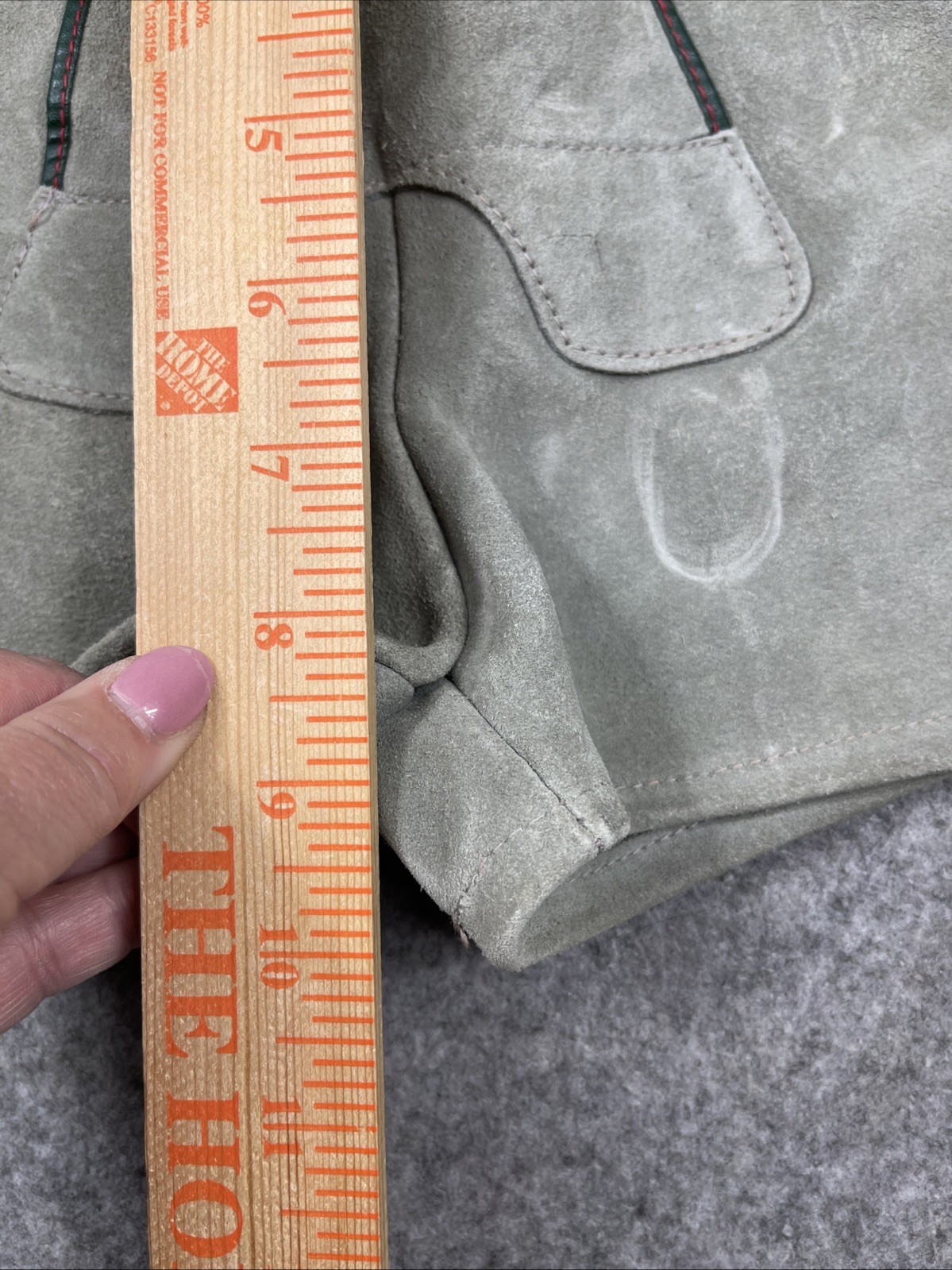 Vintage Lederhosen Authentic Suede Leather German Shorts Youth 4 Child 20″ waist