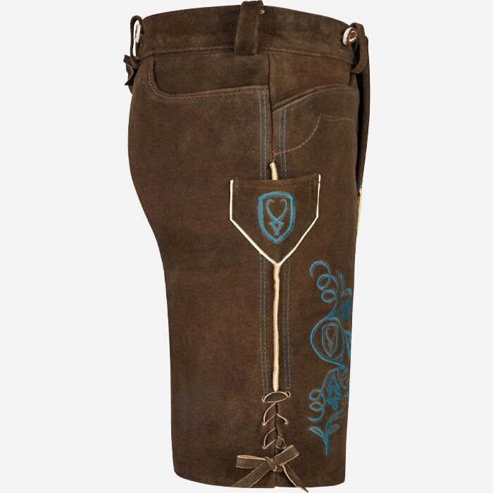 Lederhosen German Authentic – Branded Bundhosen Trachten Leather Shorts USA