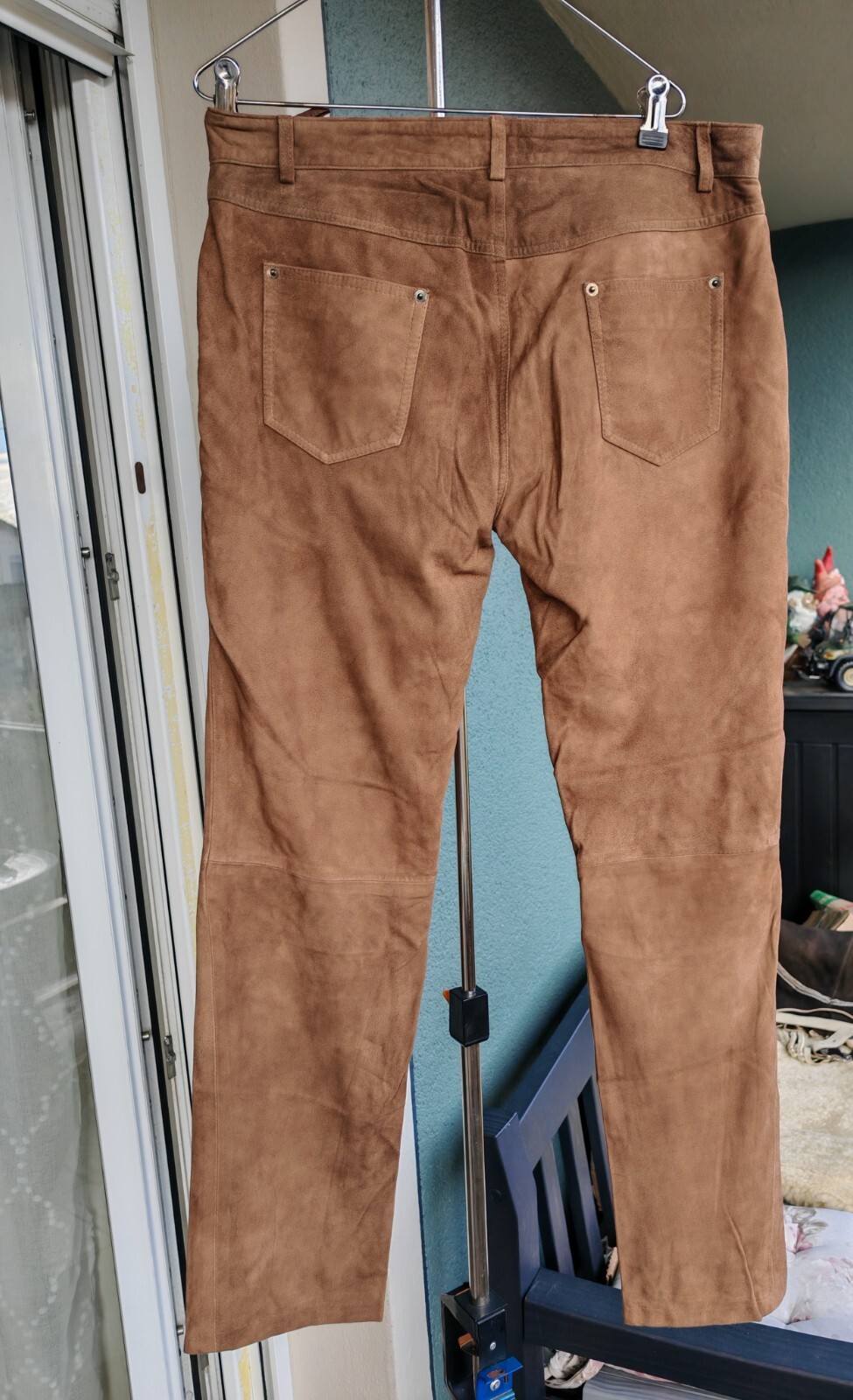 Reitmayer Mens Leather Trousers 48-50 Goat Suede