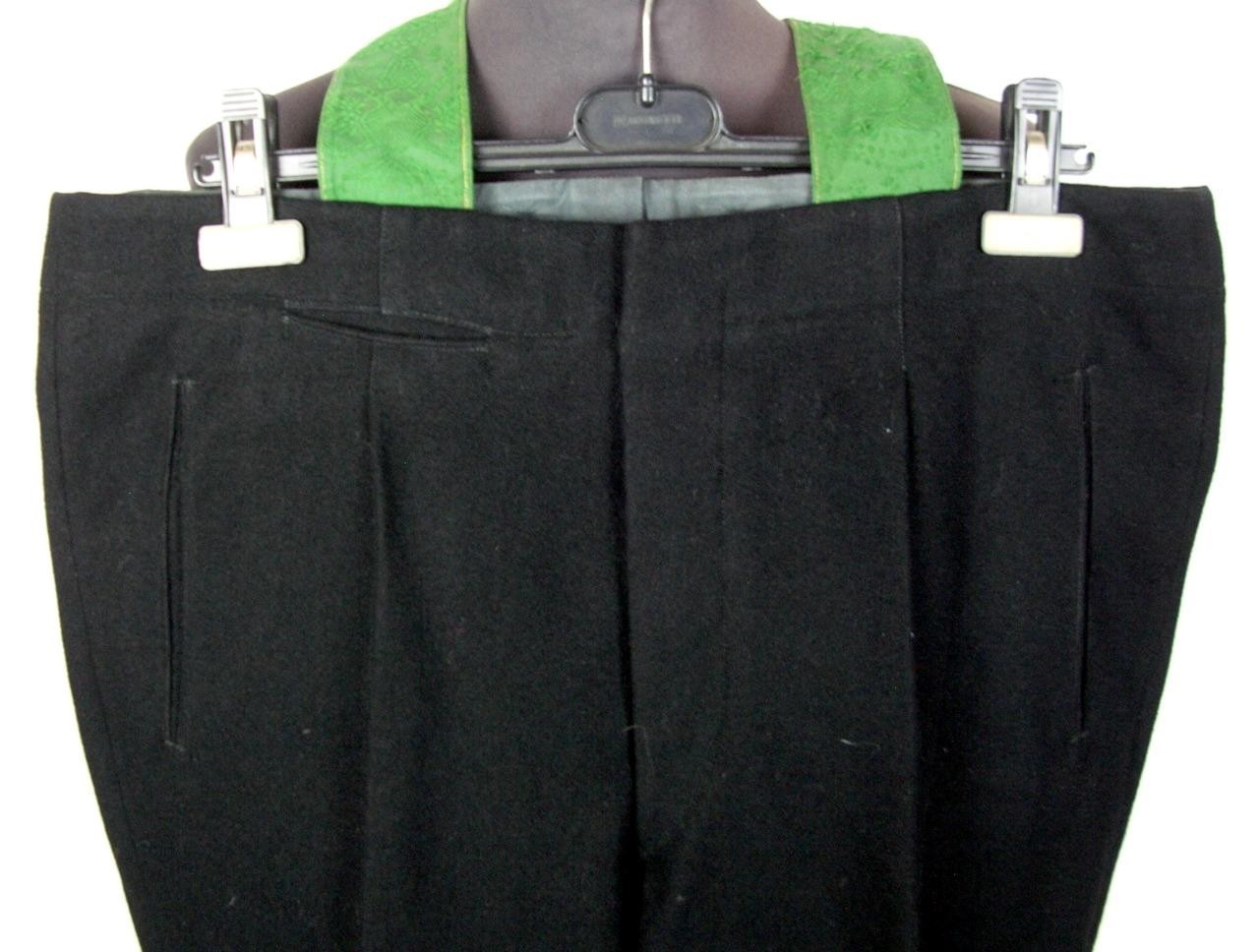 VINTAGE 40’s Dirndl Austria Wool TRADITIONAL Trachten TIROL TROUSERS WITH BRACES