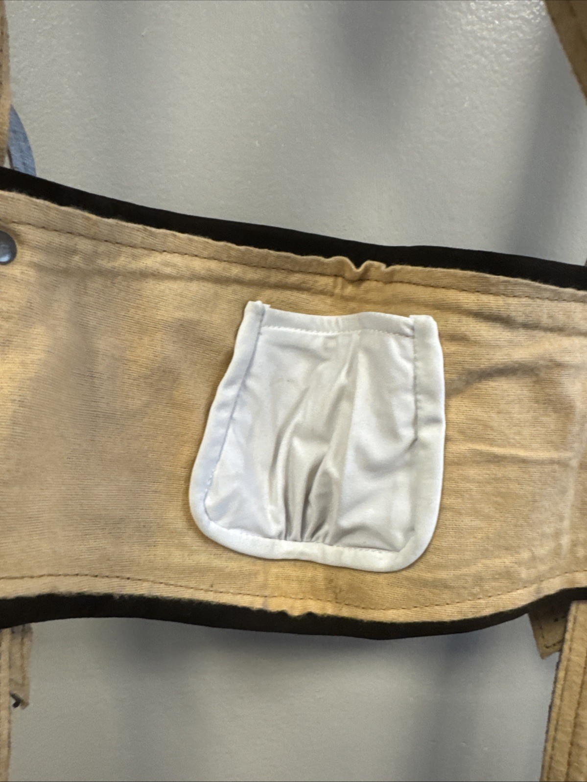 NWT Chubbies Mens 2XL XXL Lederhosen Brown Suede Lamb Leather German Oktoberfest