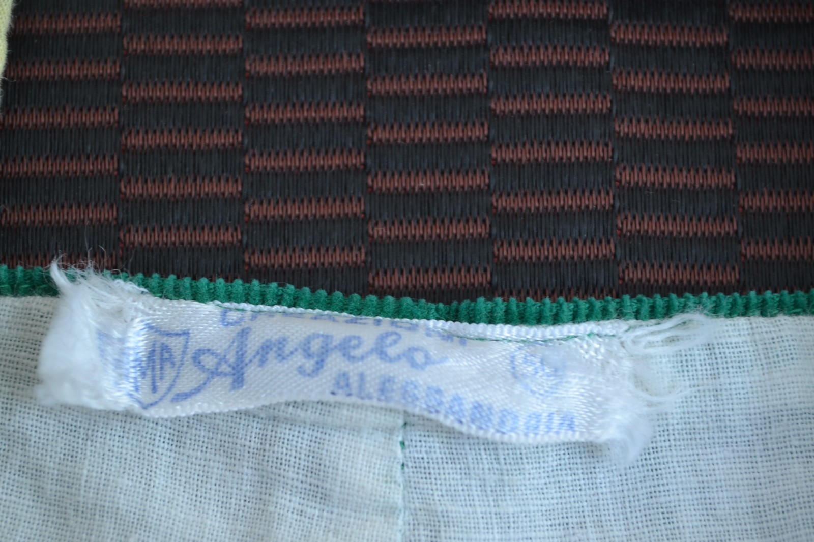 VTG Fabric Child’s Lederhosen Shorts made by Creazioni Angelo Alessandria