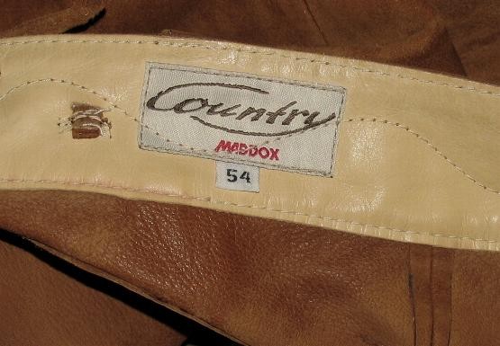 Country Maddox – Traditional Knee-Length Lederhosen For Men In Roe Brown Size 54