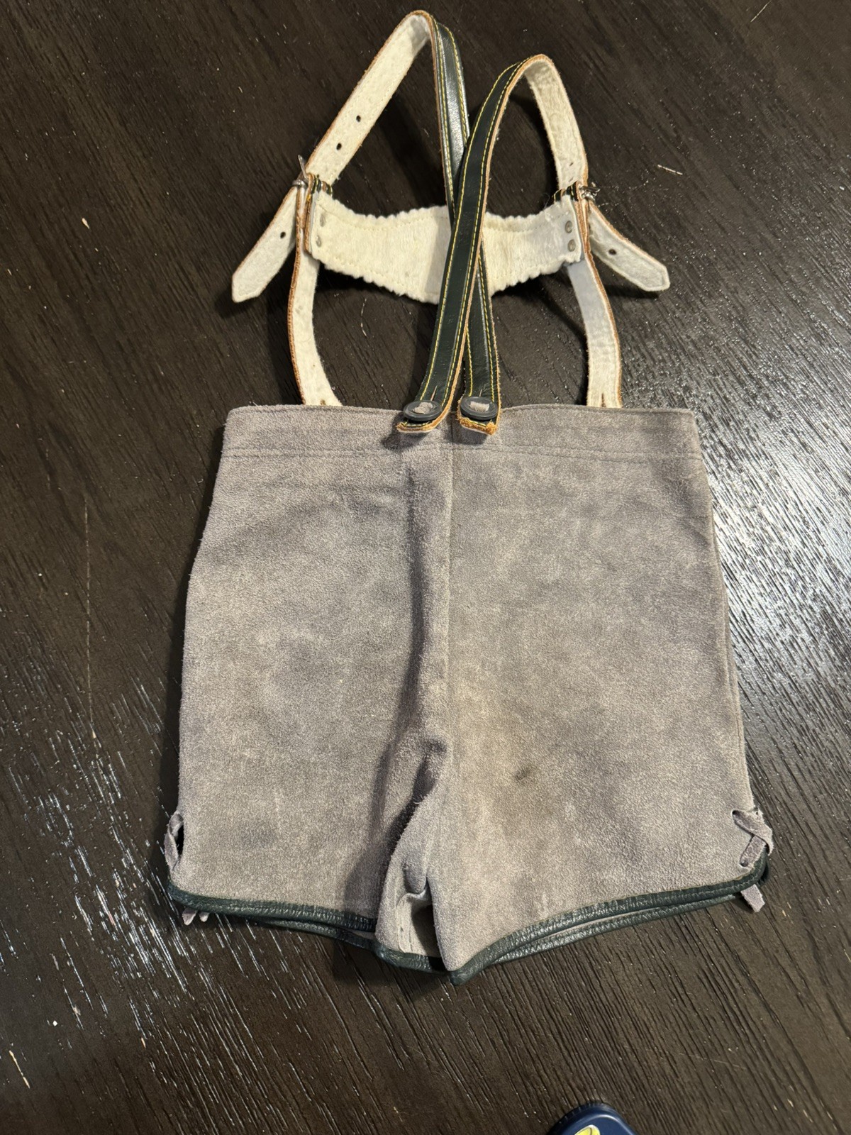 Children’s Lederhosen 92 20 inch Real Leather. Octoberfest German Deutsche