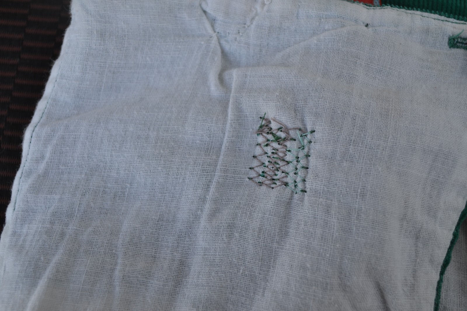 VTG Fabric Child’s Lederhosen Shorts made by Creazioni Angelo Alessandria