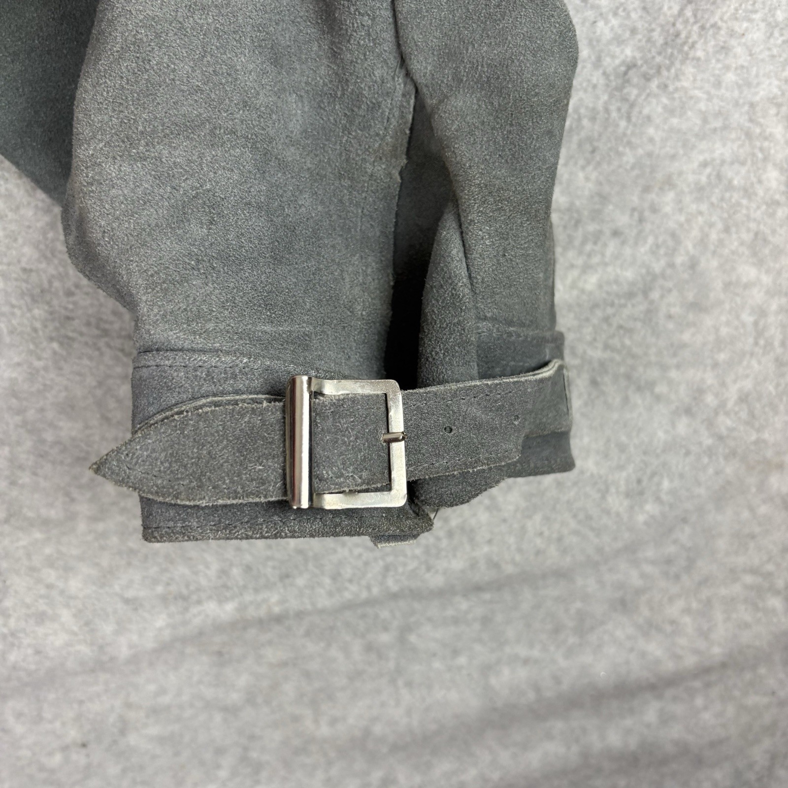 Men’s Traditional Costume Kniebund-Leather Pants Trousers 48 Dark Grey