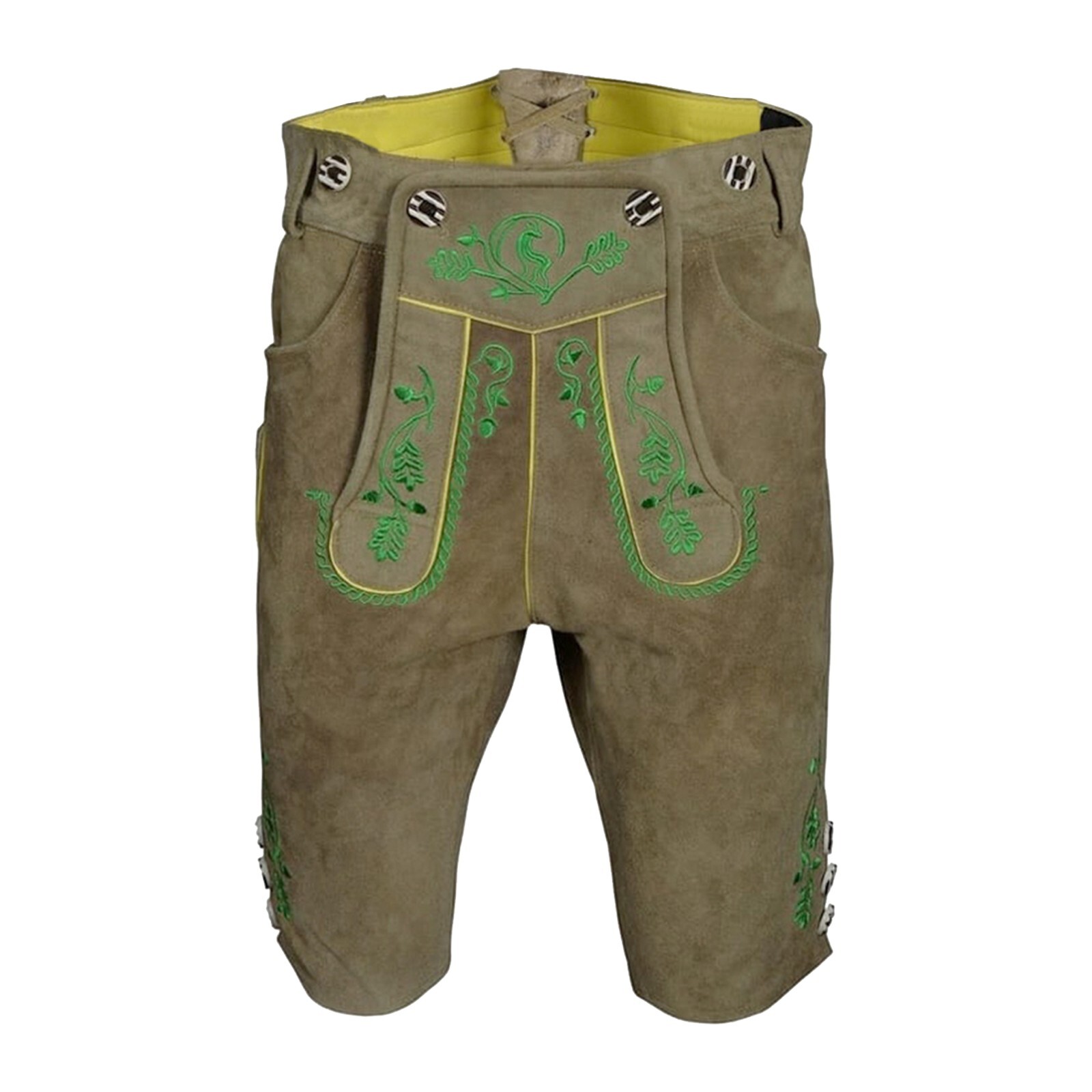 Suede Leather Lederhosen Orff German Men Lederhosen Bavarian Oktoberfest Outfit