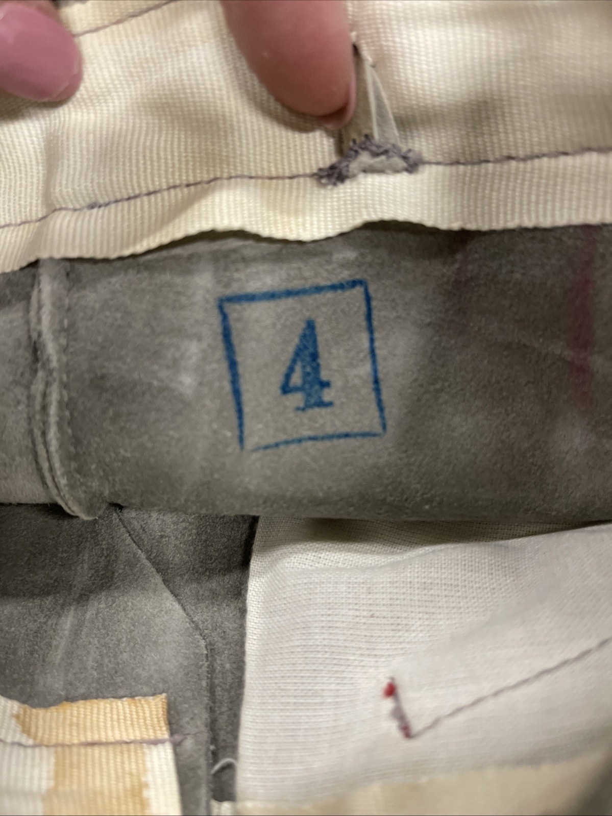 Vintage Lederhosen Authentic Suede Leather German Shorts Youth 4 Child 20″ waist
