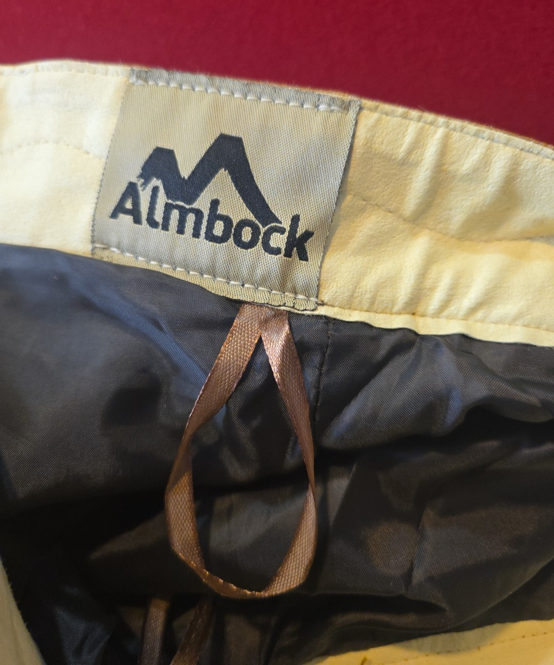 Otto Almbock Lederhosen Pants Men’s 35 Eu50 Suede German Oktoberfest Embroidered