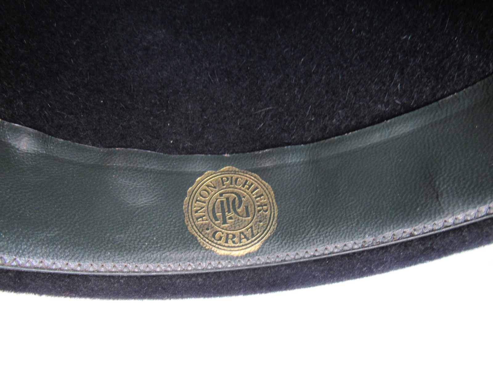 Vintage German Bavarian Lederhosen Leather Suede + Anton Pichler Hat Graz Fedora