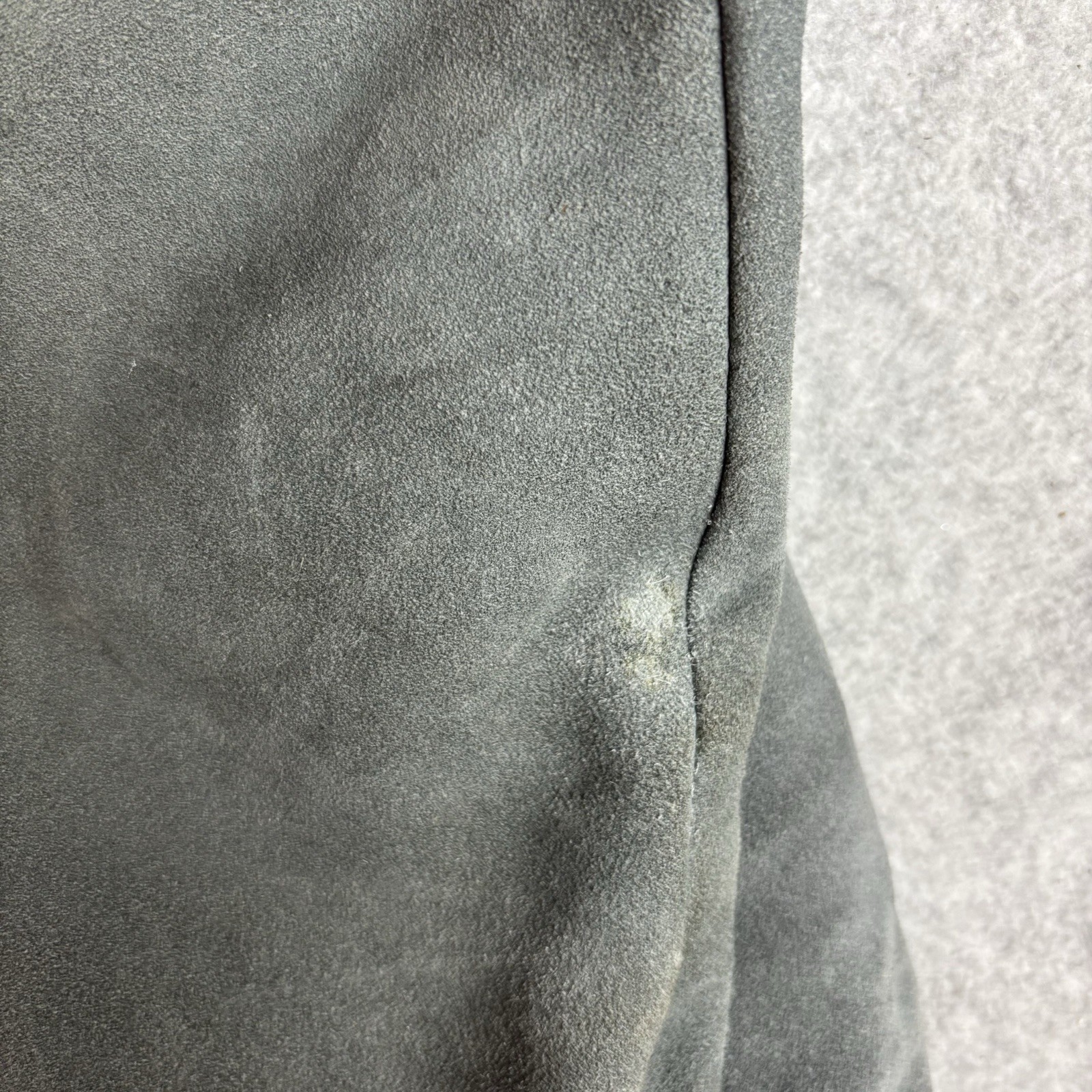 Men’s Traditional Costume Kniebund-Leather Pants Trousers 48 Dark Grey