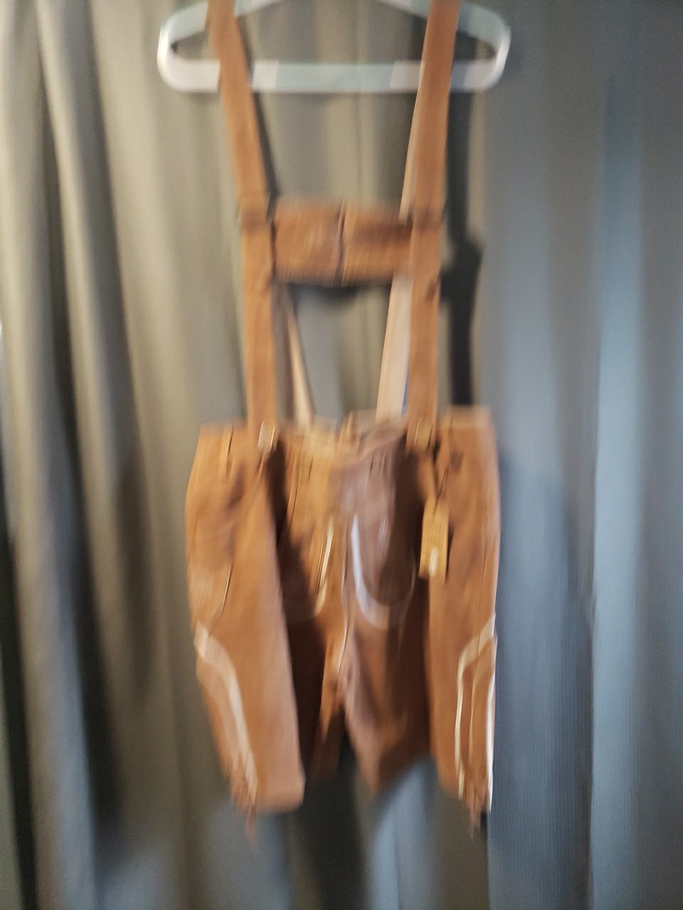 Adisno Mens Bavarian Oktoberfest Lederhosen Leather NWT 48