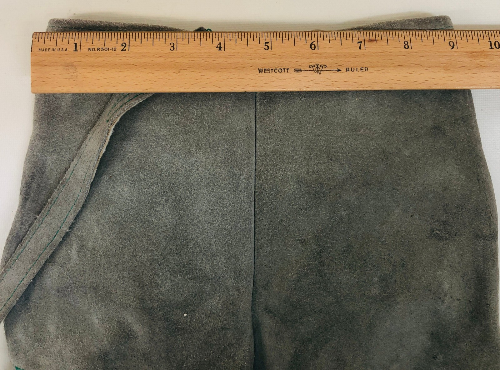 Vtg Lederhosen Suede Leather German Bavarian Genuine Youth/Kids 18”+ Waist