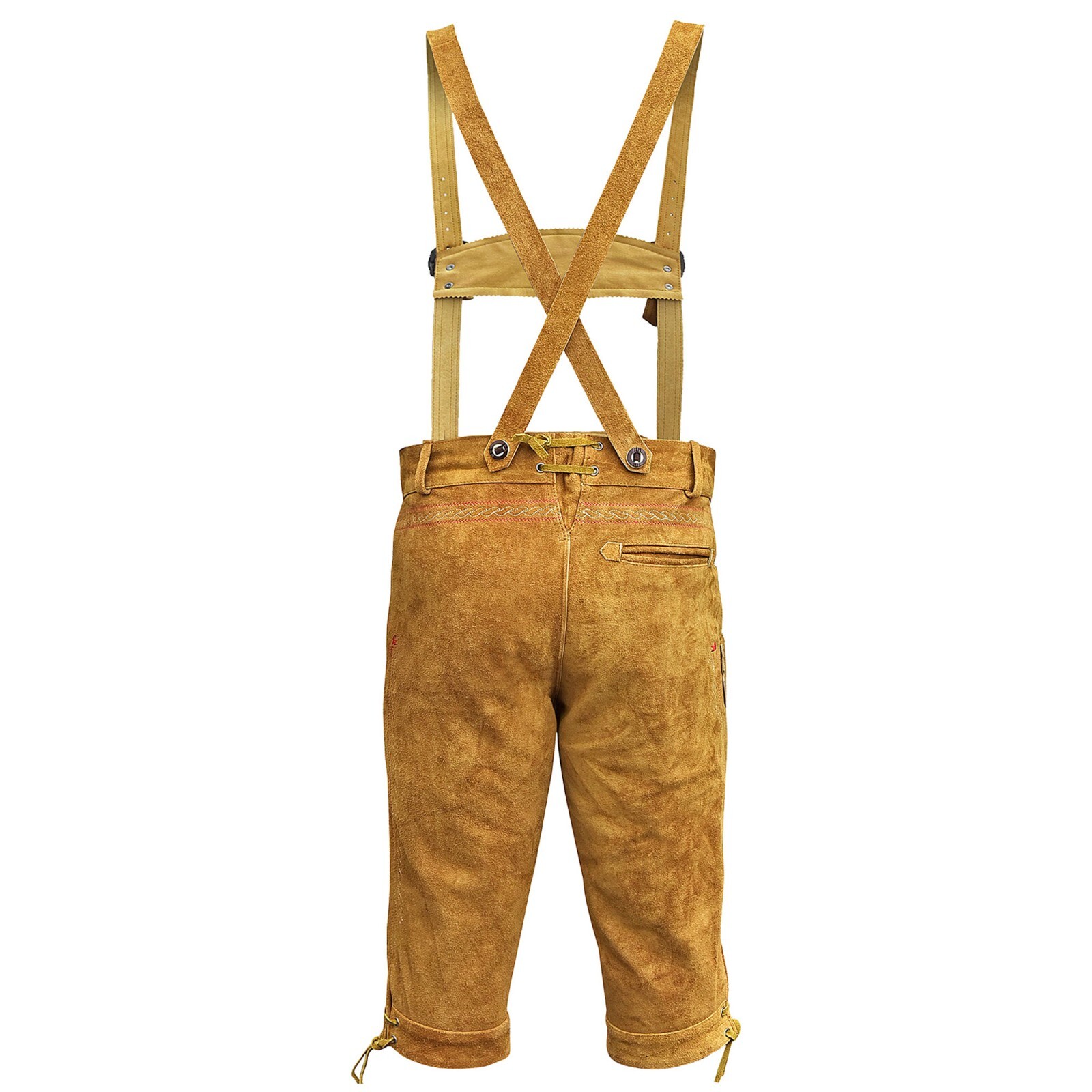 Authentic Classic Brown “Zimmer” Men’s Trachten Kniebundhose Oktoberfest Costume