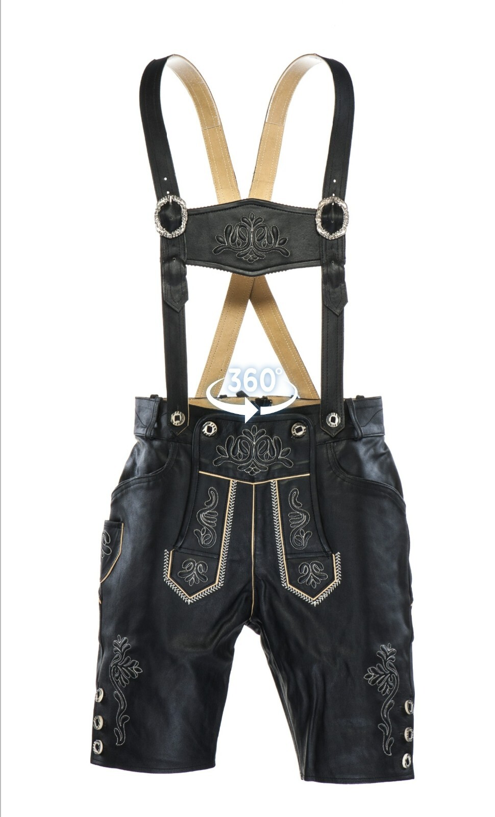 Men’s costume leather pants smooth leather leather pants black nappa leather pants size 46 –64