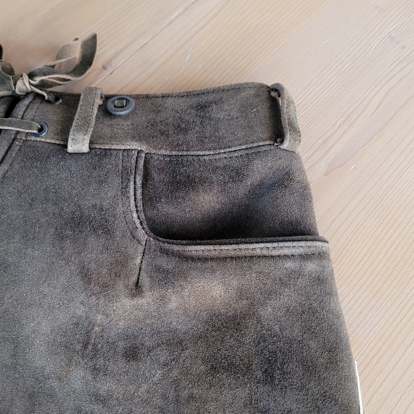 Meindl Lederhosen Lampoding, 46, unworn!