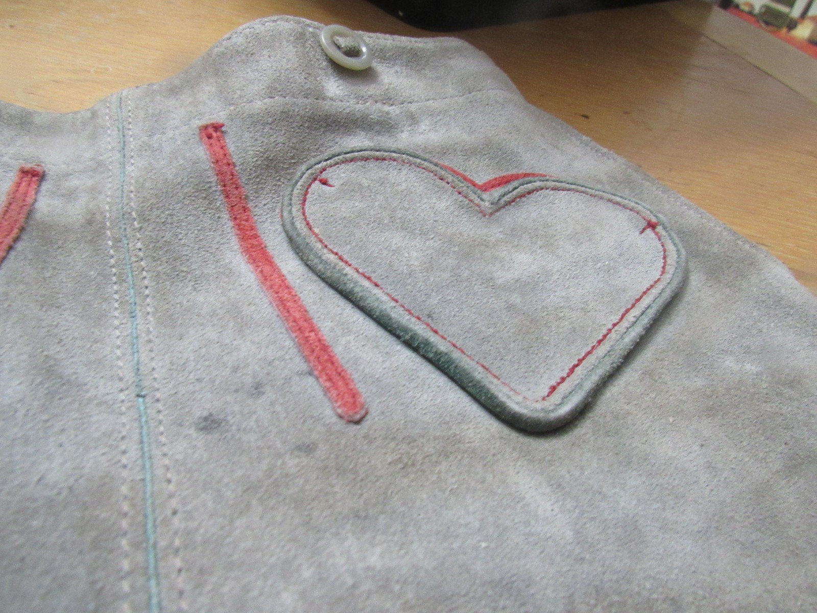 Boys/Toddler Oktoberfest German Gray Lederhosen Leather Pants Child Euro size 3
