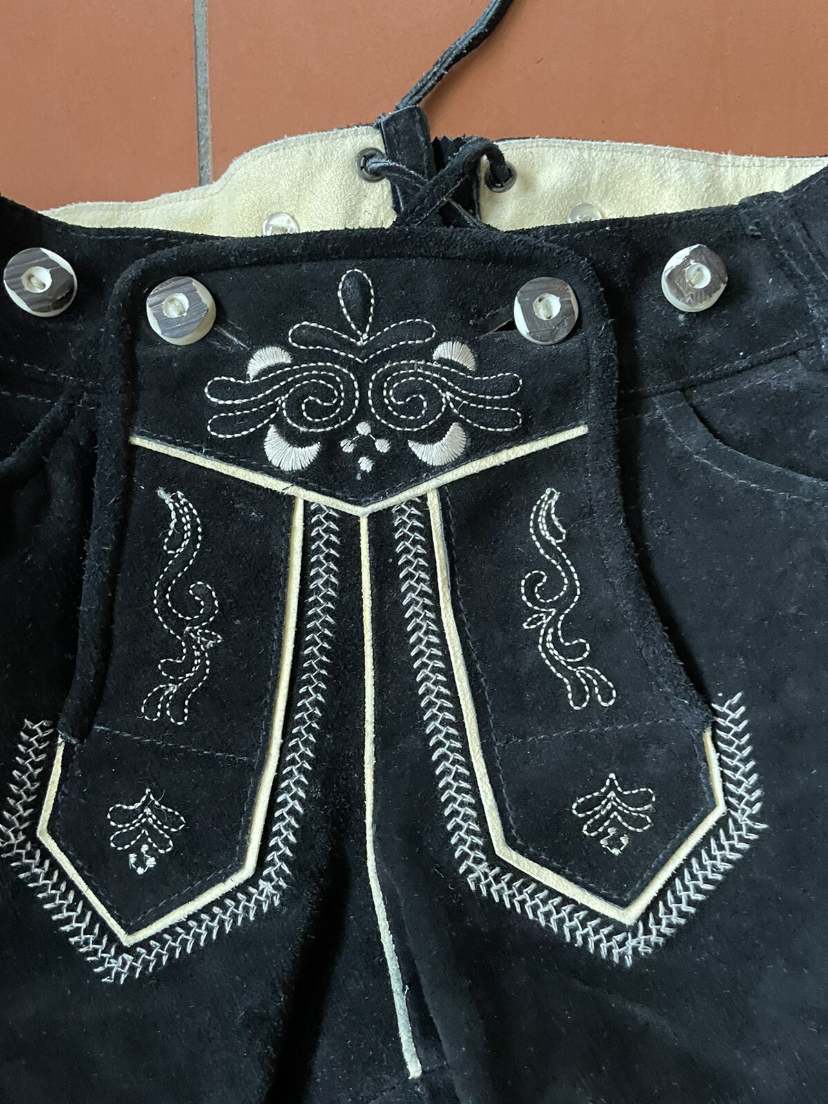 org Werdenfelser costume leather pants traditional leather pants size 152 158 Beckert NP: €279.00