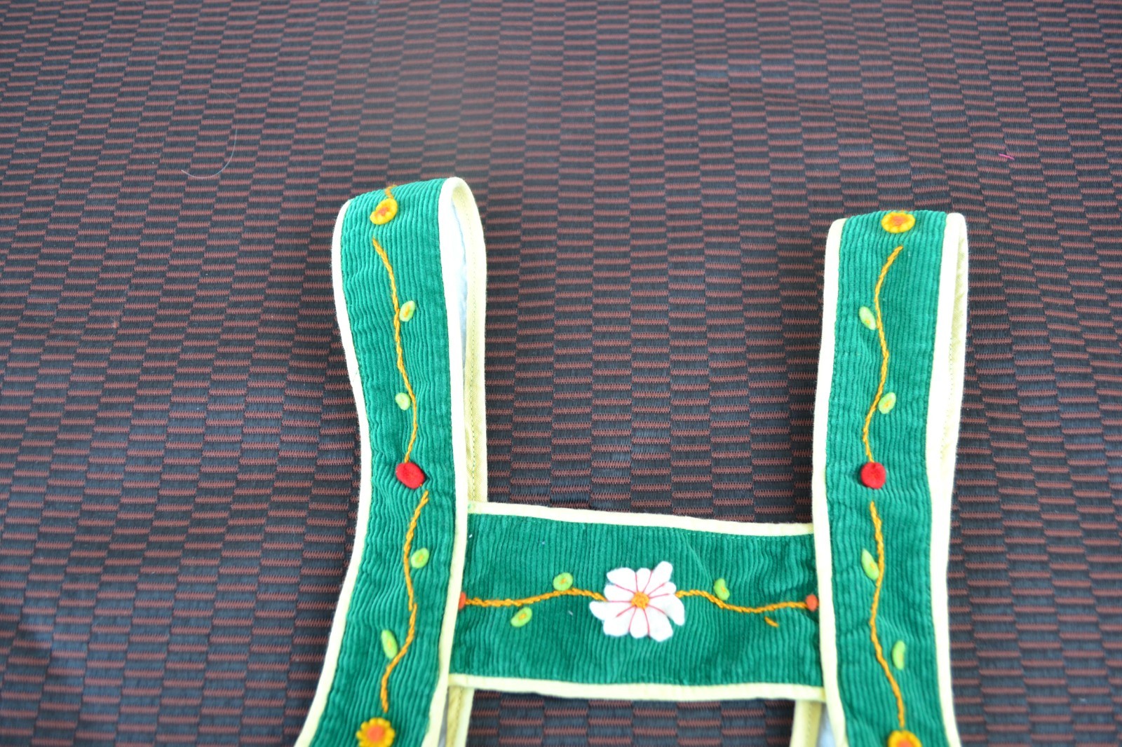VTG Fabric Child’s Lederhosen Shorts made by Creazioni Angelo Alessandria