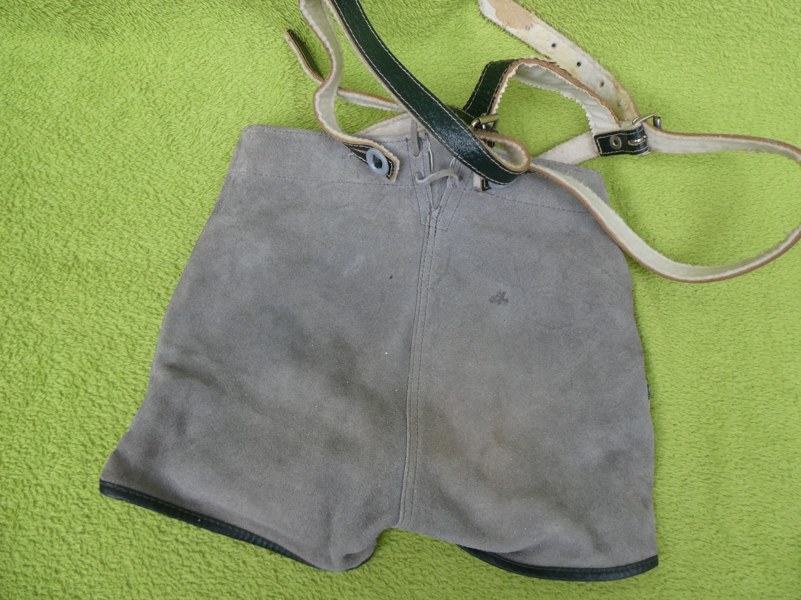 Vintage Short Kids Traditional Lederhosen Lederhosen Size 110