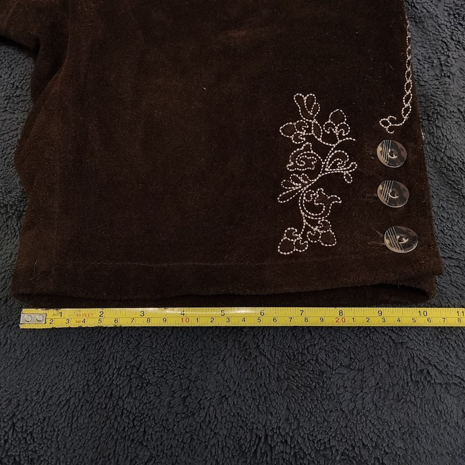 Bavarian Oktoberfest Lederhosen Shorts Antique Brown Tracht