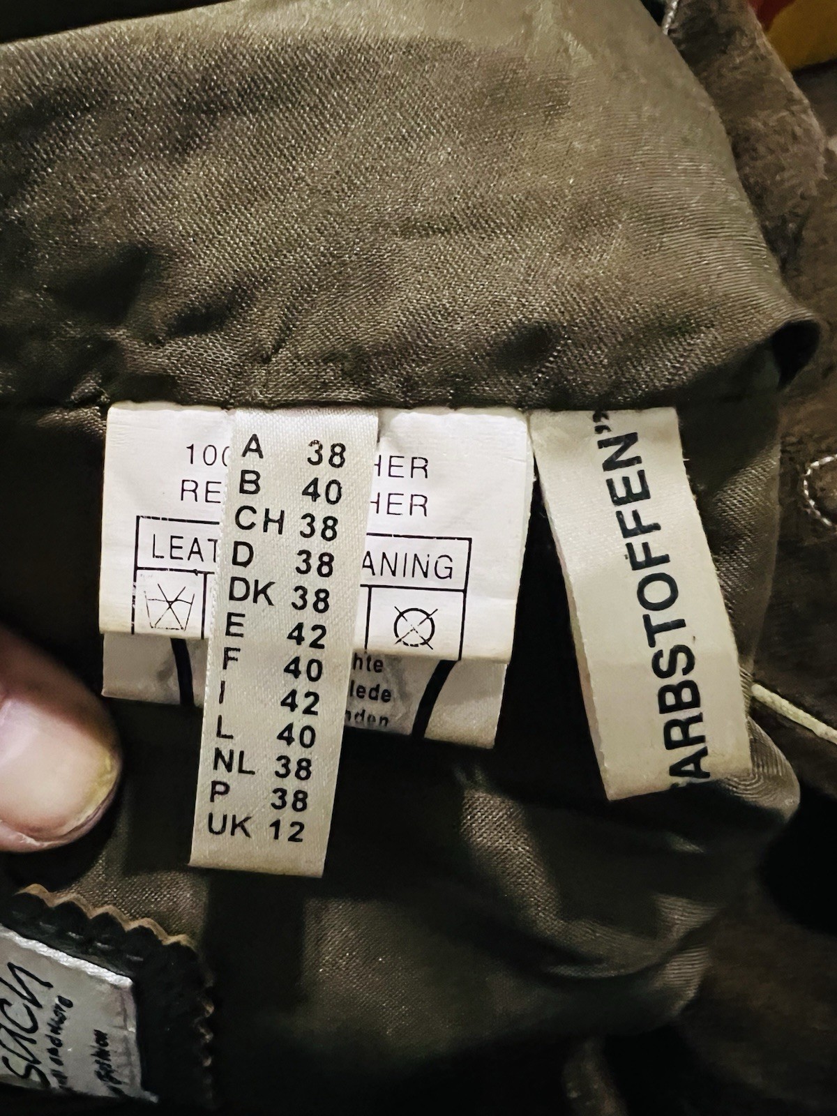 Almsach Mens Lederhosen Pants Brown Leather Oktoberfest Antler Buttons Medium 31