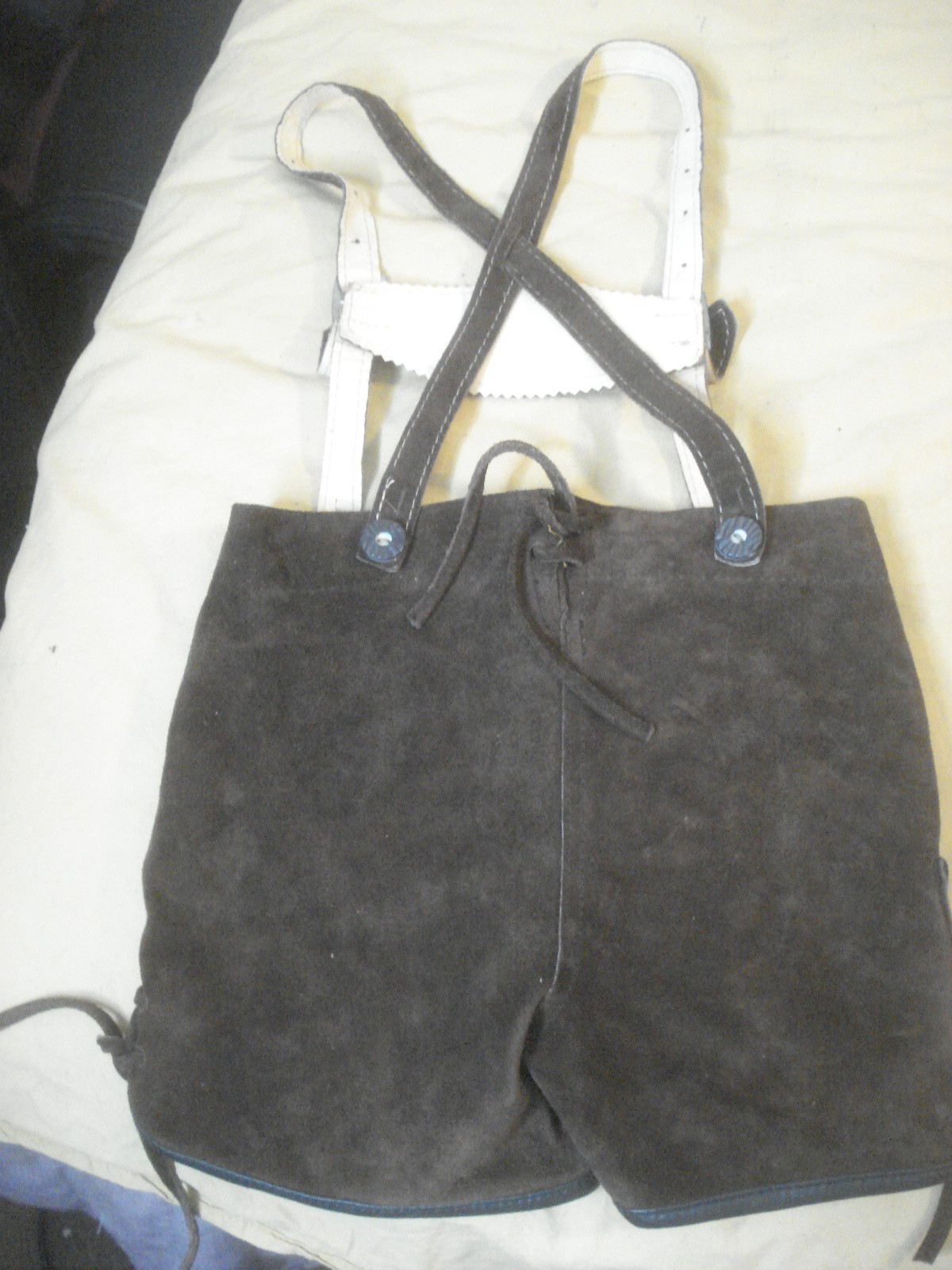 Alpen Kitz Austrian Made Lederhosen, Childrens S (waist 20″) Never Worn!