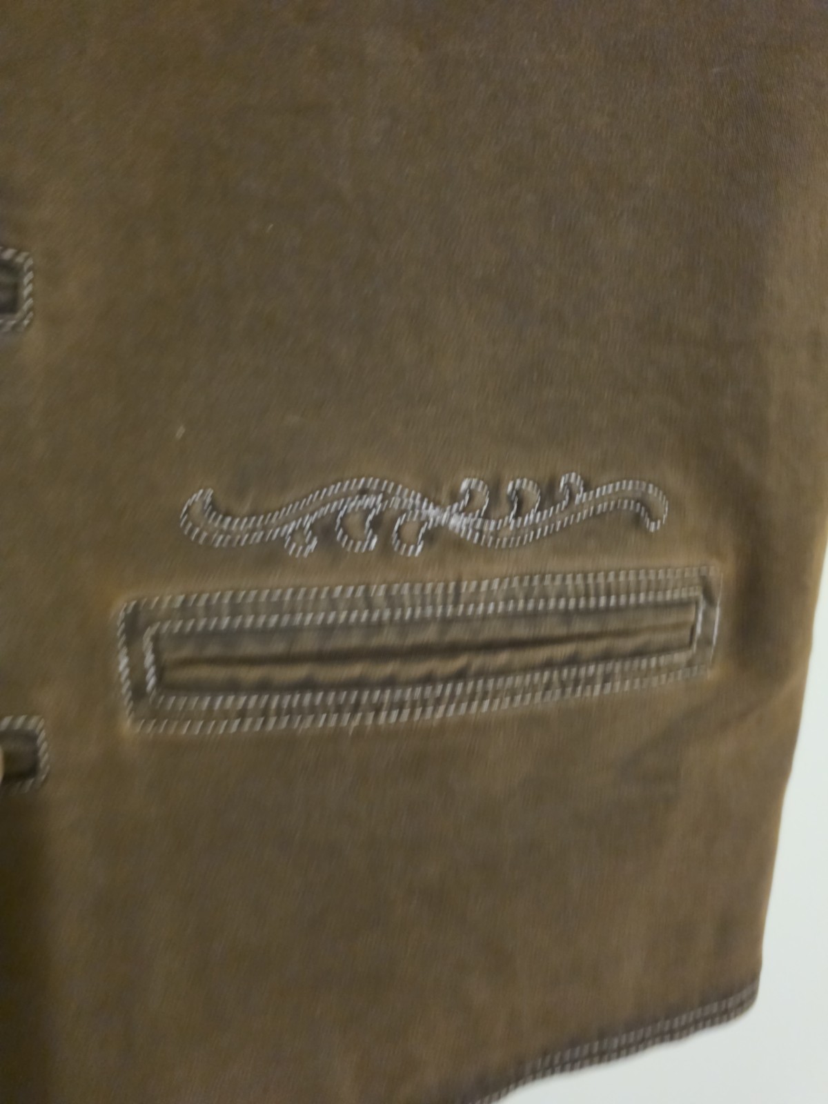 Vintage Country Line German Trachtenweste Traditional Vest Men’s Sz 48 US Sm/med