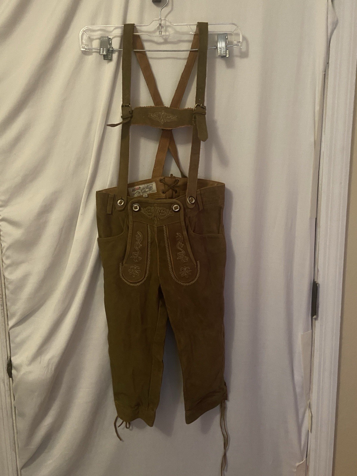 Vintage Lekra Country life Leather Boys German Lederhosen