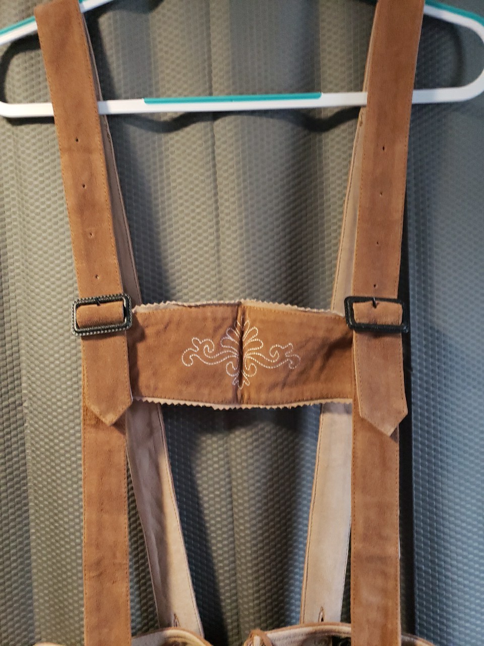 Adisno Mens Bavarian Oktoberfest Lederhosen Leather NWT 48