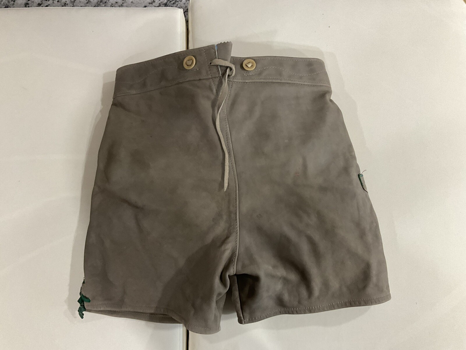 Austrian Lederhosen From Lanz Of Salzburg, Child Size 14, Beautiful Quality