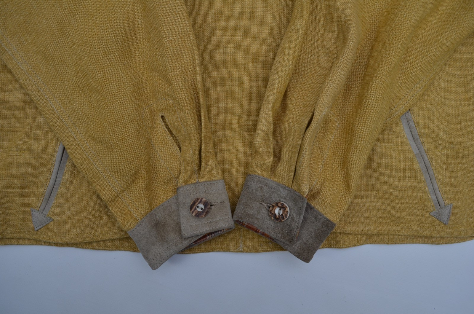 Vintage Meindl Traditional Bavarian Austrian Trachten Linen Shirt Size?