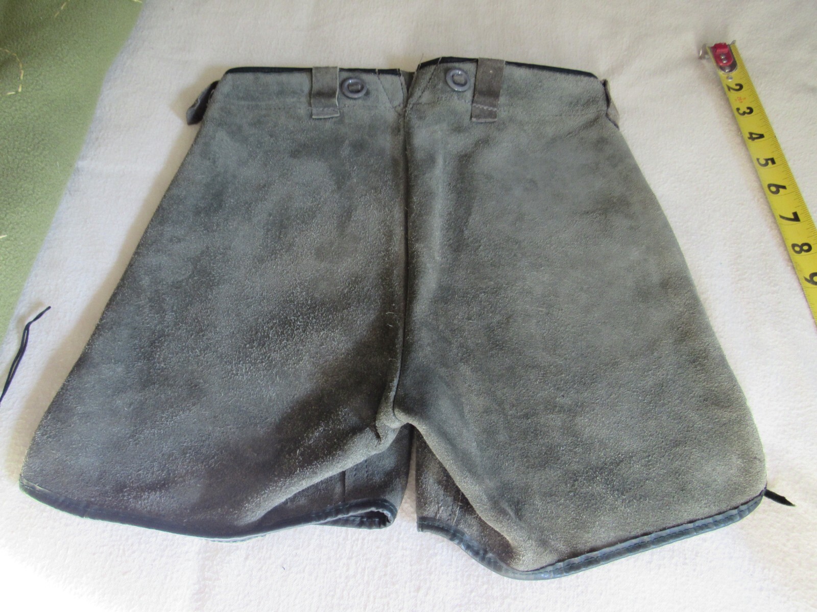 Vtg Auth Womens German Leather Lederhosen