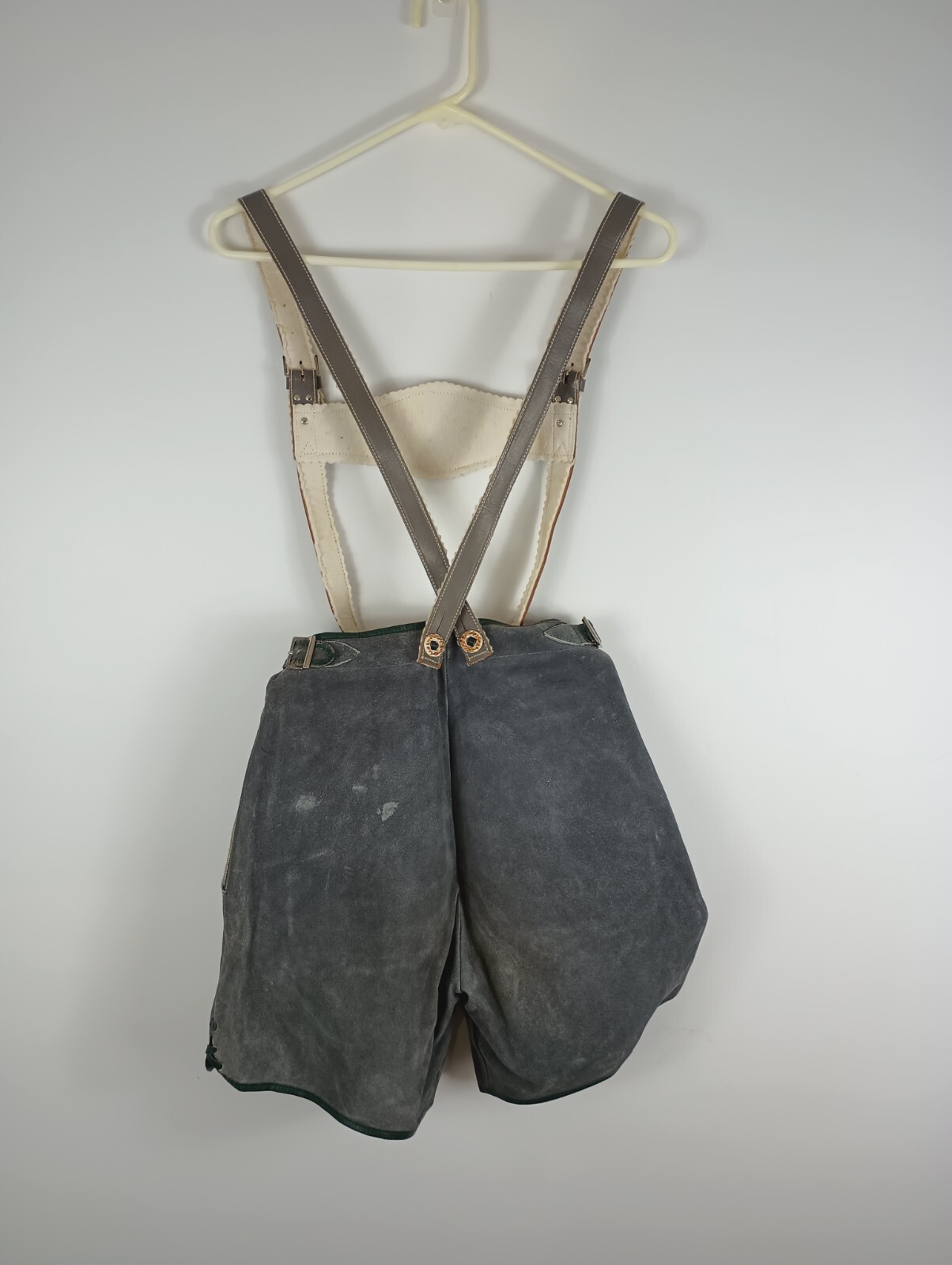 Bavarian Lederhosen Great Suede Leather US 24 Waist EU Size ? 24” Oktoberfest