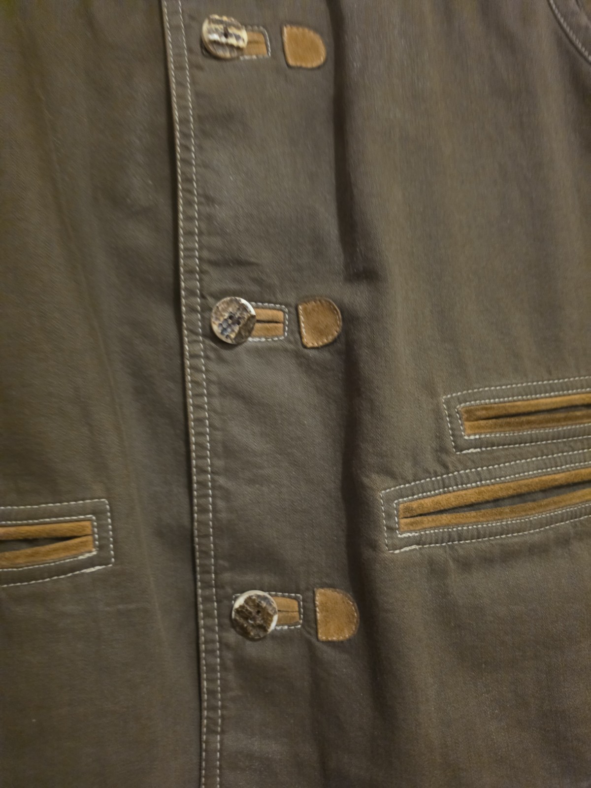 Vintage Country Line German Trachtenweste Traditional Vest Men’s Sz 48 US Sm/med